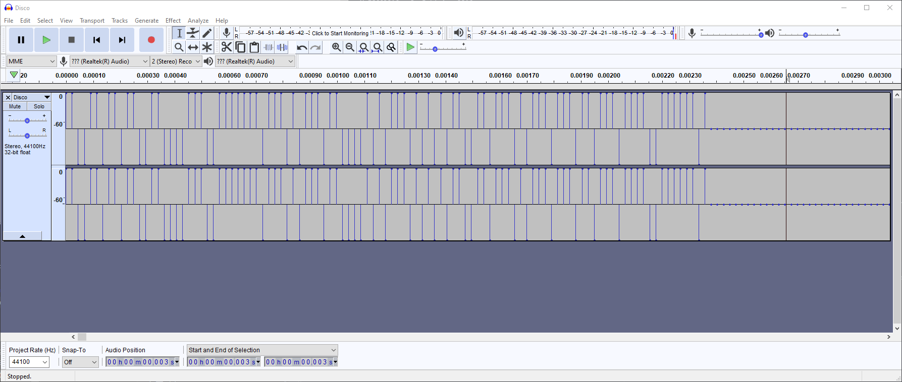 Binary hidden in Morse Code